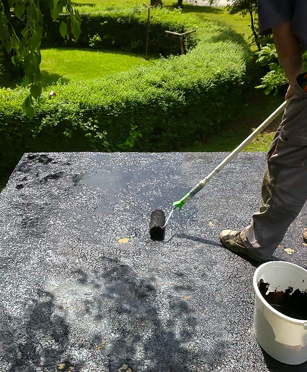 Garaža, osnovni premaz z ibitolom